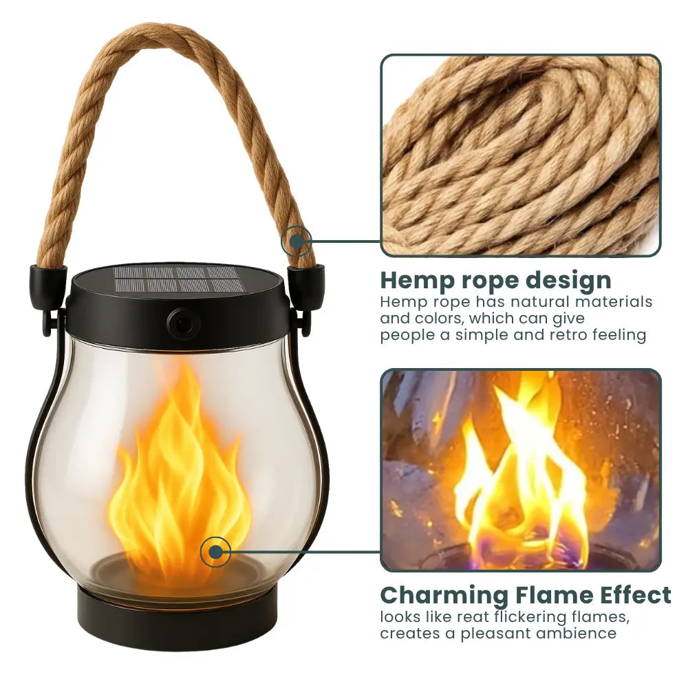Vitalix Solar Lantern Outdoor Lights